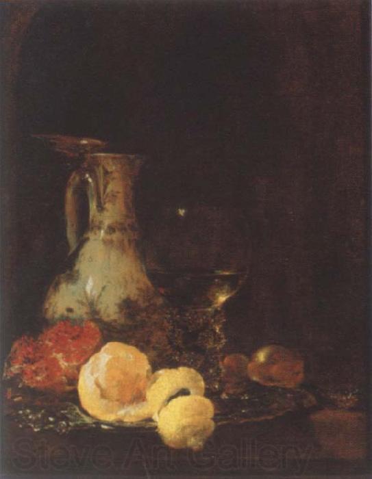 Willem Kalf Style life with Porzellankanme Germany oil painting art
